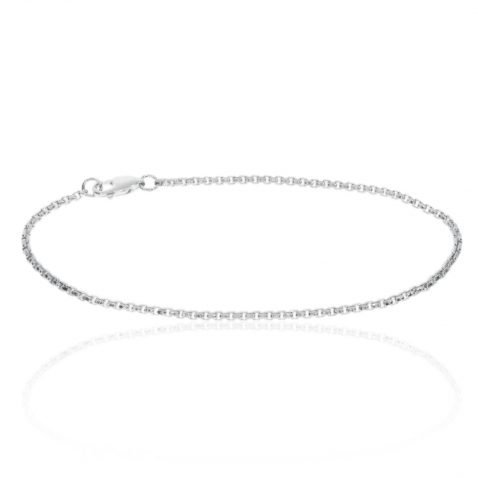 Elegant Sterling silver bracelet by Heidi Kjeldsen Jewellery Bl1316 Top