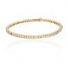 Heidi Kjeldsen Diamond & 18ct Yellow Gold Bracelet BA015X Flat