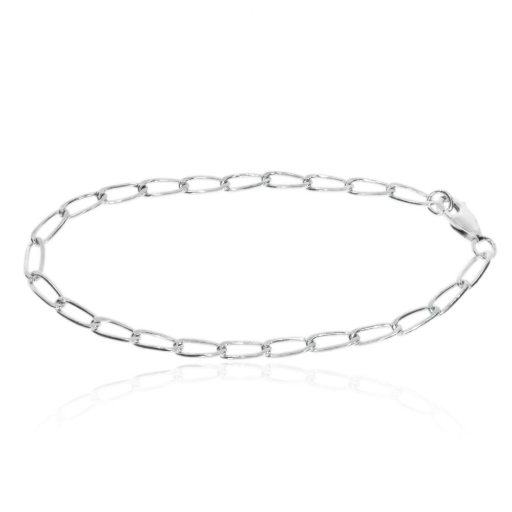 Elegant Sterling silver bracelet by Heidi Kjeldsen Jewellers Bl1314 top view