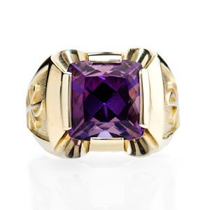 Heidi Kjeldsen Jewellery - Bishop of Dunwich New Amethyst Ring