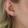 Asta Aquamarine and Diamond Pear Shaped Earrings Heidi Kjeldsen Jewellers ER2000