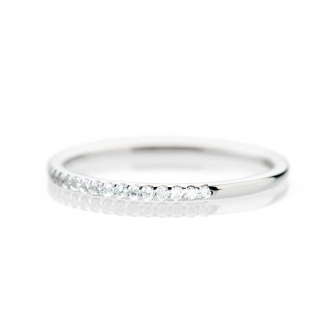 Heidi Kjeldsen Sparkling Diamond And 18ct White Gold Eternity Ring
