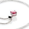 Heidi Kjeldsen Ravishing Red Ruby Pendant 9ct White Gold - P1201+W9SP182-3