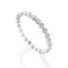 Heidi Kjeldsen Stylish And Elegant Diamond Full Eternity Ring 18ct White Gold R1265S