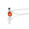 Heidi Kjeldsen Vibrant Fire Opal Pendant 9ct White Gold - P1203+W9CB161.71-2