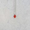 Lisbet Oval Fire Opal Pendant Heidi Kjeldsen Jewellers P1204 still