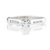 Heidi Kjeldsen Stylish Brillant Cut Natural Diamond And Gold Solitaire Engagement Ring - R1045-3