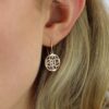 Tove Gold Love Knot Drop Earrings Heidi Kjeldsen Jewellers ER2352A