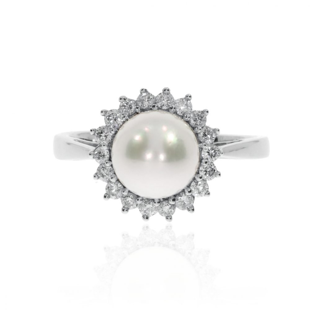 Cultured Pearl Ring by Heidi Kjeldsen Jewellery ring R1336 front