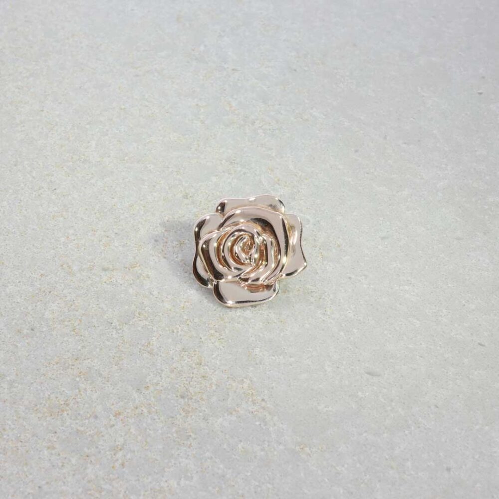 Rose Silver and Rose Gold Pendant or Brooch Heidi Kjeldsen Jewellery P1066 still