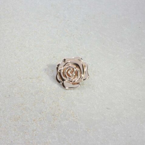 Rose Silver and Rose Gold Pendant or Brooch Heidi Kjeldsen Jewellery P1066 still