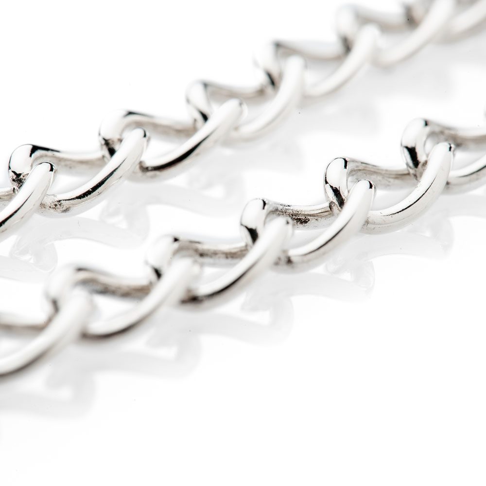 Popular Sterling Silver Curb Bracelet - Heidi-Kjeldsen Jewellery - BL968-2