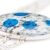 Striking Natural K2 Granite And Sterling Silver Pendant - Heidi Kjeldsen Jewellery - P1215-3