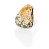 Unusual Natural Ocean Jasper And Sterling Silver Ring - Heidi Kjeldsen Jewellery - R1223-1