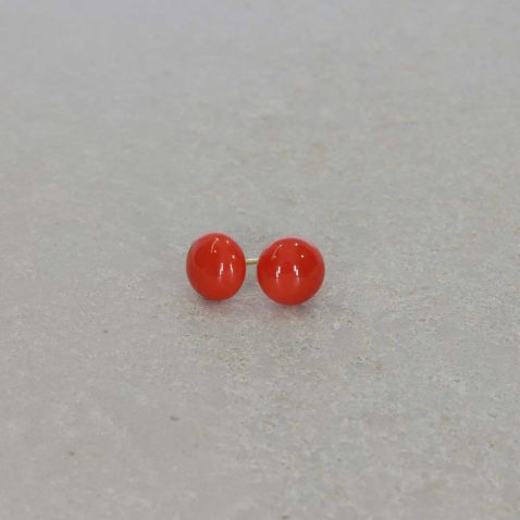 stylish sustainable Red Coral Earrings ER2215 Still