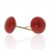 stylish sustainable Red Coral Earrings ER2215 Stack