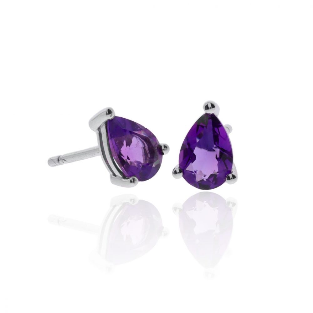 Amethyst Purple Earrings Heidi Kjeldsen Jewellers ER1951 side 2