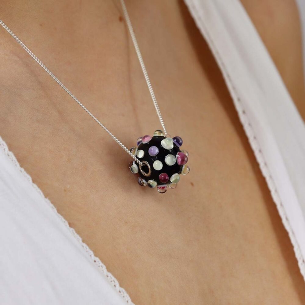 Heidi Glass Bubble Pendant Heidi Kjeldsen Jewellers P1143
