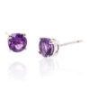 Viola Amethyst Purple Earrings Heidi Kjeldsen Jewellers ER1710 front