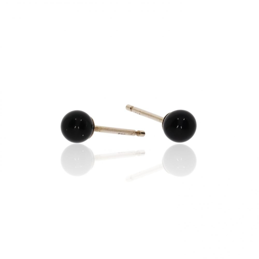 Black Onyx Earrings By Heidi Kjeldsen Jewellery ER2422 Flat