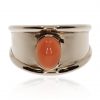 Cornelian and Gold Ring by Heidi Kjeldsen Jewellers R1567 Front