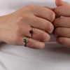 Malachite and Sterling Silver Ring By Heidi Kjeldsen R1555 Model