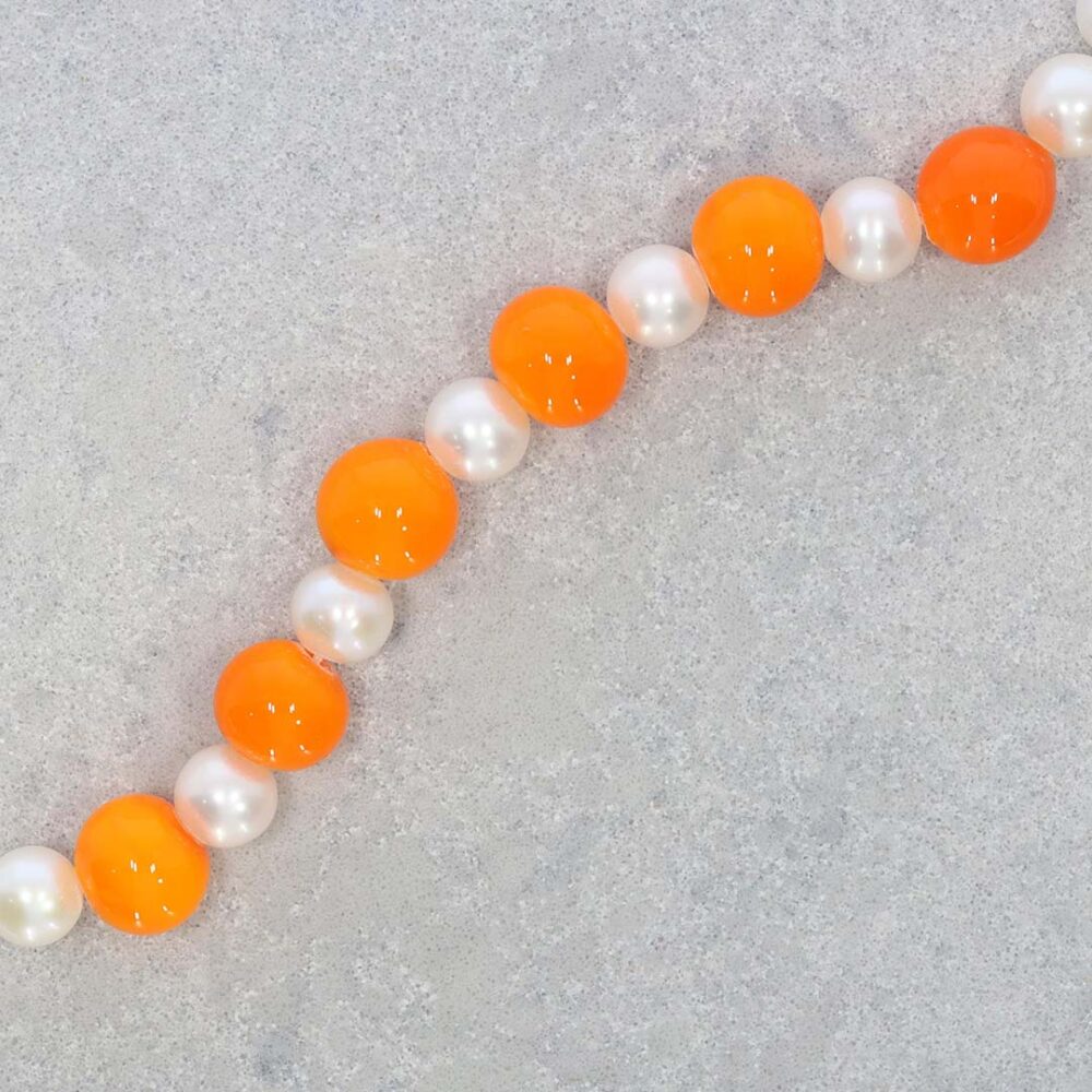Heidi Orange Glass and Heidi Kjeldsen Jewellers NL1220 still