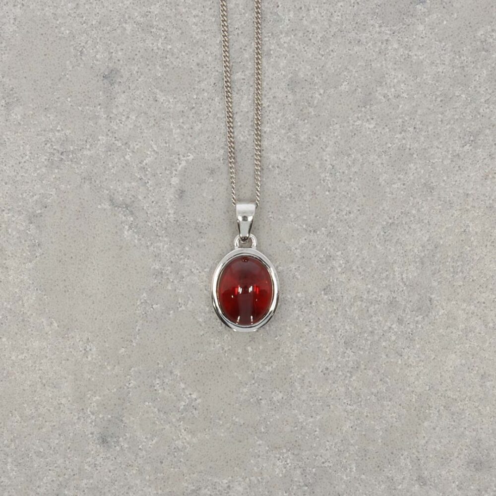 Lisbet Garnet Pendant Heidi Kjeldsen Jewellers P1251 still