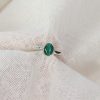 Malachite ring Heidi Kjeldsen jewellery R1555 white