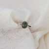 Moss Agate ring Heidi Kjeldsen jewellery R1553 white