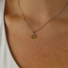 Nanna Peridot Oval Pendant Heidi Kjeldsen Jewellers P1080 Model