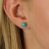 Casper Turquoise Earrings Heidi Kjeldsen jewellers ER2393 Model (1)