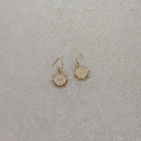 Gold and Diamond Drop Earrings by Heidi Kjeldsen Jewellers ER2400 still