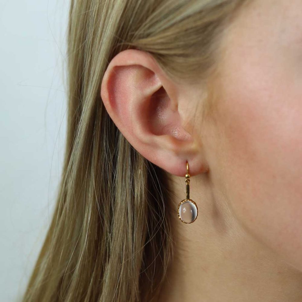 Moonstone Earrings by Heidi Kjeldsen Jewellers ER1919 Model