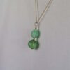 Heidi's Green Glass Pendant Heidi Kjeldsen Jewellery model p1352