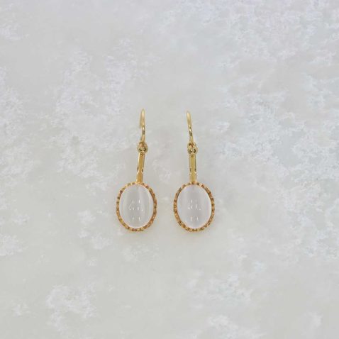 Moonstone and Gold Drop Earrings by Heidi Kjeldsen Jewellers ER1919 Still