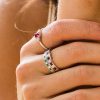 Ruby and Diamond Eternity Ring Heidi Kjeldsen Jewellery R1583 model