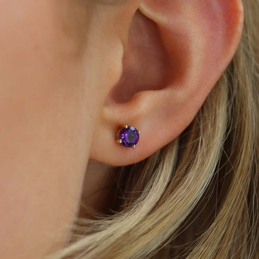 Viola Amethyst Earrings Heidi Kjeldsen Jewellers ER2377