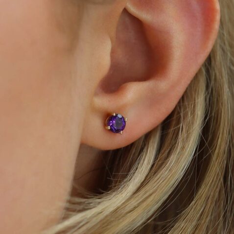 Viola Amethyst Earrings Heidi Kjeldsen Jewellers ER2377