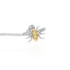 Espen Sterling Gold Bee Pendant Heidi Kjeldsen Jewellery P1392 white
