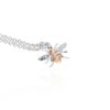 Espen Sterling Rose Gold Bee Pendant Heidi Kjeldsen Jewellery P1394 white1