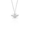 Espen Sterling Silver Bee Pendant Heidi Kjeldsen Jewellery P1391 white
