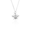 Espen Sterling Silver Bee Pendant Heidi Kjeldsen Jewellery P1396 white