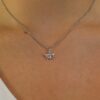 Large Sterling Silver Bee by Heidi Kjeldsen jewellers P1391 Model