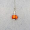 Heidi Red Orange Murano Glass Pendant Heidi Kjeldsen Jewellery P1363 still