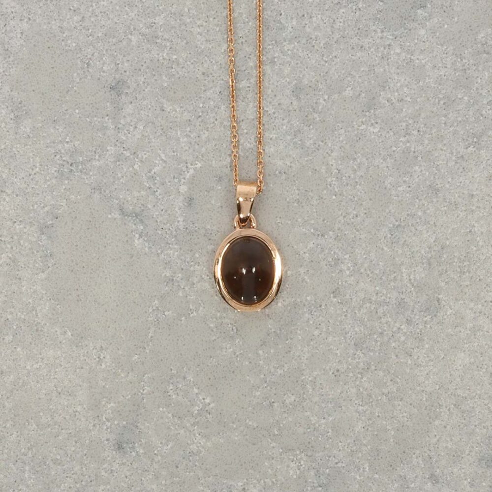 Lisbet Smokey Quartz Pendant Heidi Kjeldsen Jewellers P1368 still