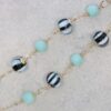 Heidi Amazonite Murano Glass Necklace Heidi Kjeldsen Jewellery Model NL1248 still