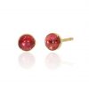 Pink Tourmaline Earrings By Heidi Kjeldsen Jewellery ER2576 Front