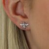 Espen Sterling Silver Bee Earrings Heidi Kjeldsen Jewellers ER2503 (1)