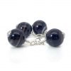 Banded Onyx and Sterling Silver Cufflinks By Heidi Kjeldsen Jewellery CL295 View 1